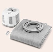 Koel&Warm Matras Topper 2mx 0.9m Licht grijs