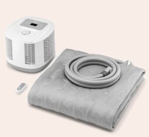 Koel&Warm Matras Topper 2mx 0.9m Licht grijs