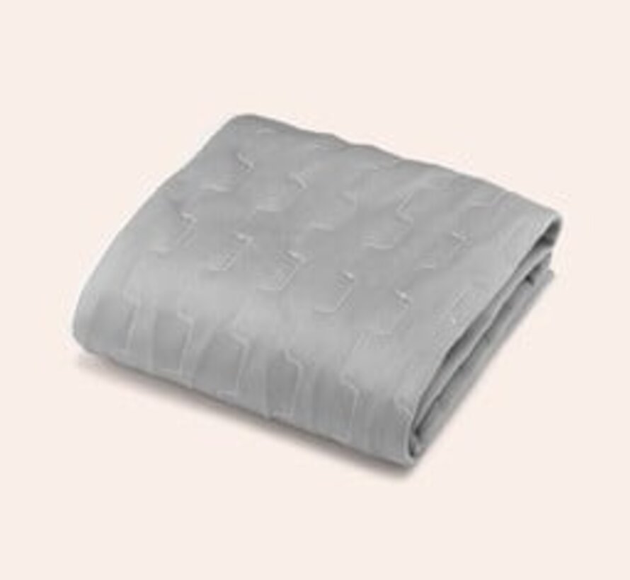 Koel&Warm Matras Topper 2mx 0.9m Licht grijs