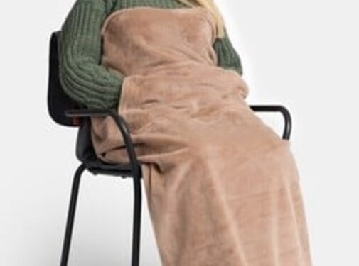 Deken met voetenzak 140x102cm