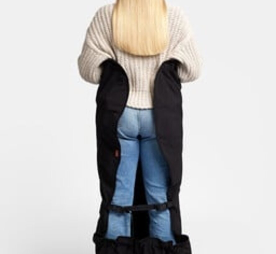 Deken met voetenzak - Zwart