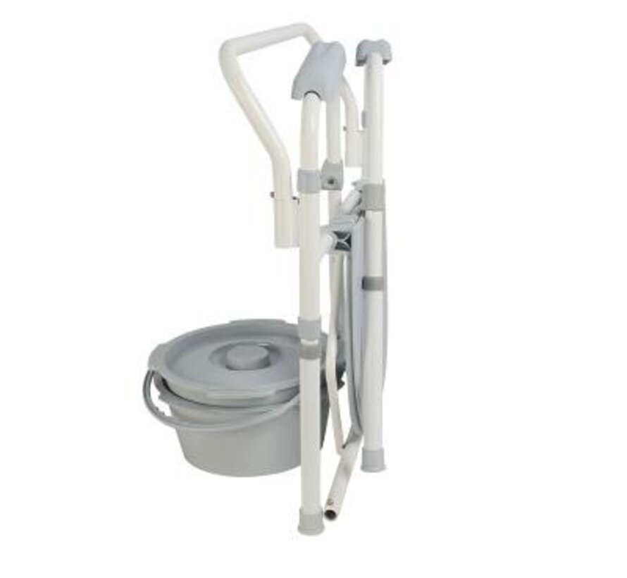 Opvouwbaar toiletkader