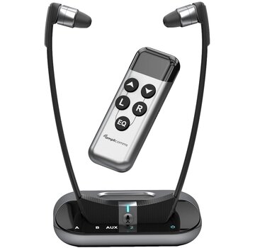 Draadloze hoofdtelefoon met versterker voor TV/HIFI