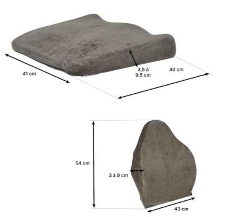 Vegelya Comfort Plus Rugleuning