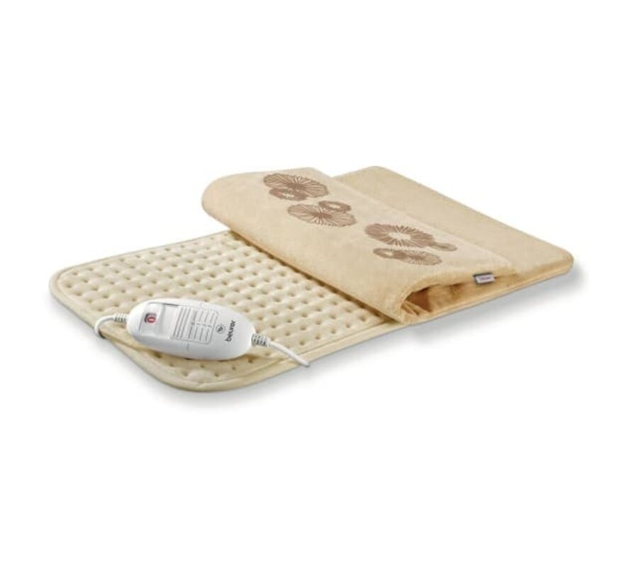 XXL warmtekussen met afneembare fleece-vezelhoes & 3 warmtestanden