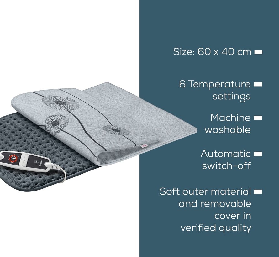 XXL warmtekussen Grijs