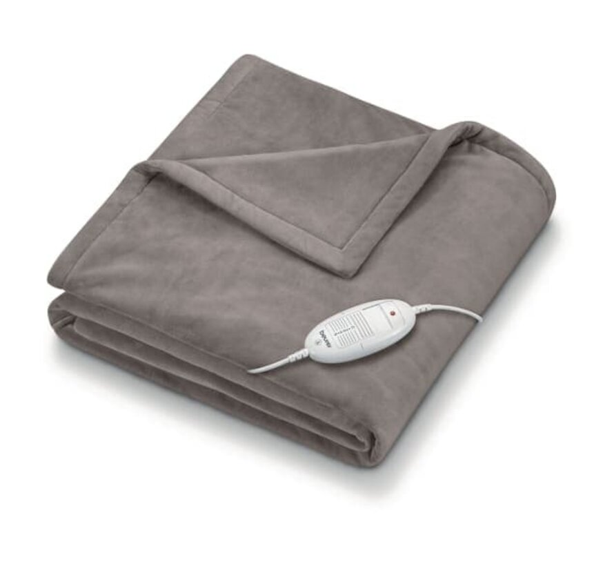 Cosy elektrische bovendeken, taupe