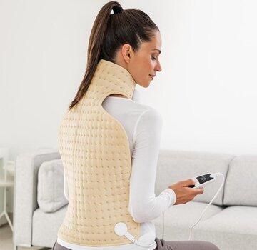 Warmtekussen voor rug en nek