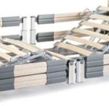 Practico 25-80 Plus - halve zijsponden, houten lattenbodem