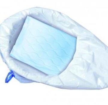 Bescherming voor bedpan en nachtemmer (doos van 20)
