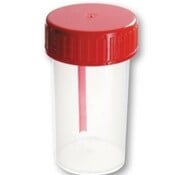 Faecespotje met spatel - Zak van 20