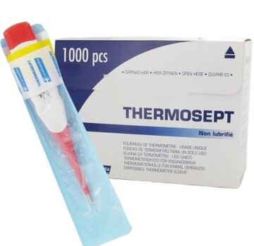 Hygiënische thermometerhoes - Doos van 1000