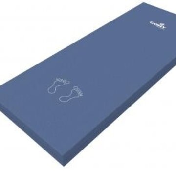 Matras met visco-elastisch schuim met polyurethaan hoes