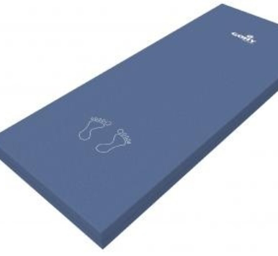 Matras met visco-elastisch schuim met polyurethaan hoes