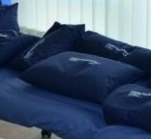 Kussenset voor fysiotherapie.
