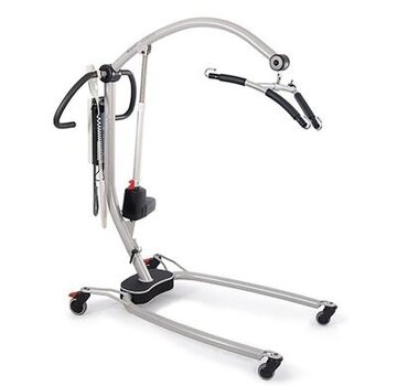 Ergolet Solar 185 elektrische passieve tillift met 3-punts kanteljuk, zilvergrijs