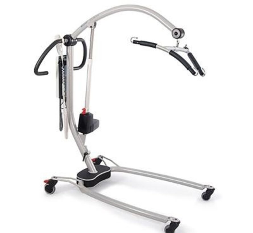 Ergolet Solar 185 elektrische passieve tillift met 3-punts kanteljuk, zilvergrijs