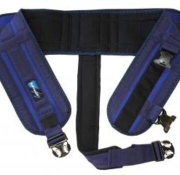 Gelede bed/zetel gordel met genaaide perineale band