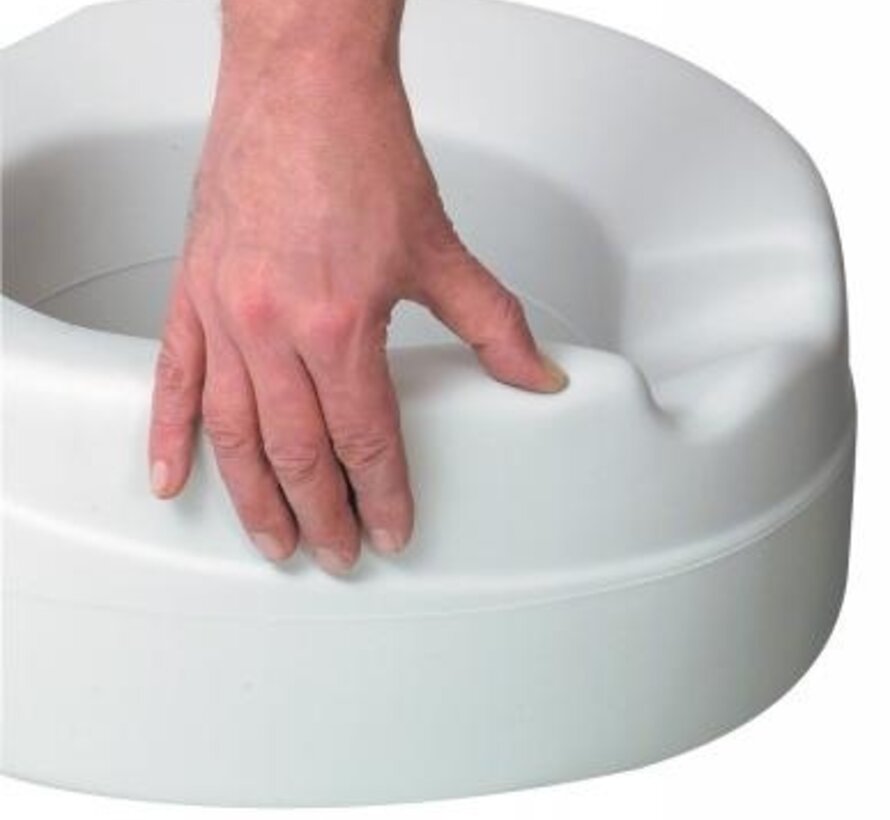 Toiletverhoger van geïnjecteerd schuim