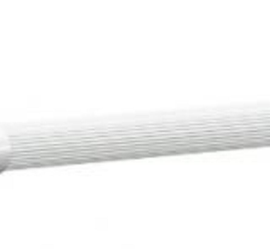 Geribbelde wandbeugels PVC/ABS