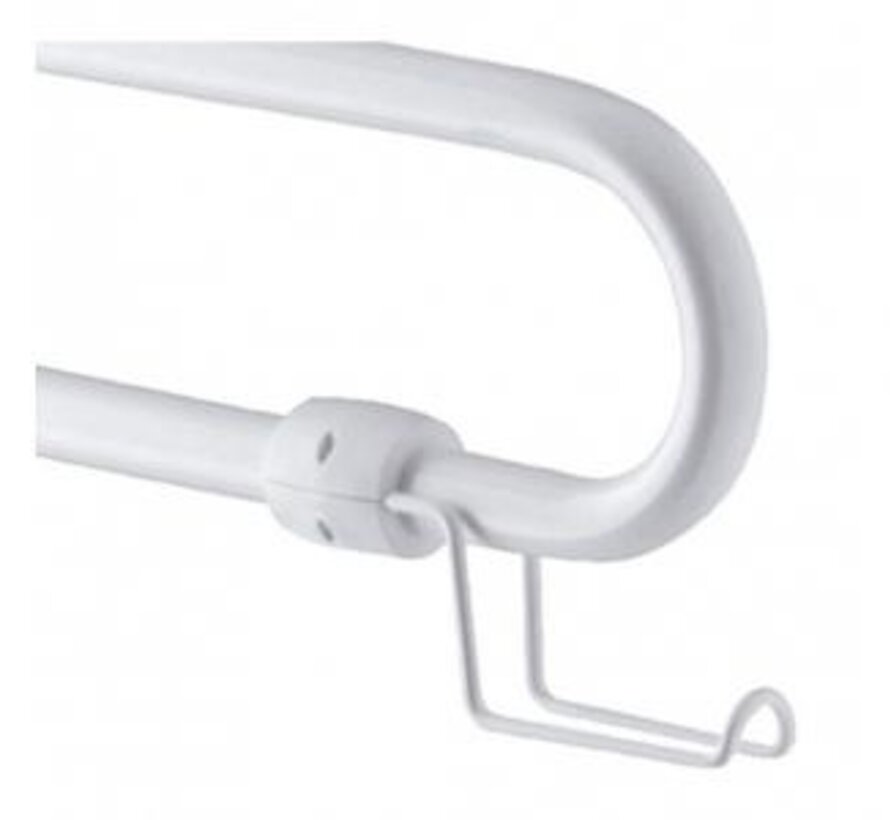 Toiletroldispenser, wit