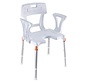 Gcare Home Ergochair verstelbare douchestoel met arm- en rugleuningen