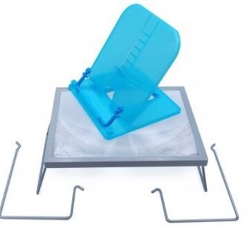 Vergrootglas A4-formaat met steun