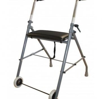 Opvouwbare Rollator met 2 wielen