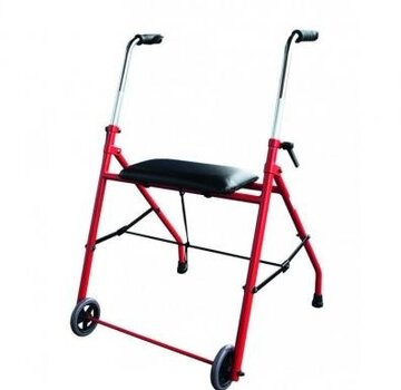 Rollator 2 wielen zware persoon