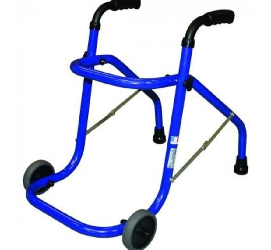 Rollator 2 wielen Angelo 100 S, blauw
