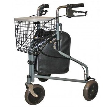 Rollator, 3 wielen, plooibaar