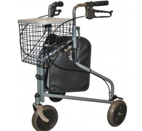 Rollator, 3 wielen, plooibaar