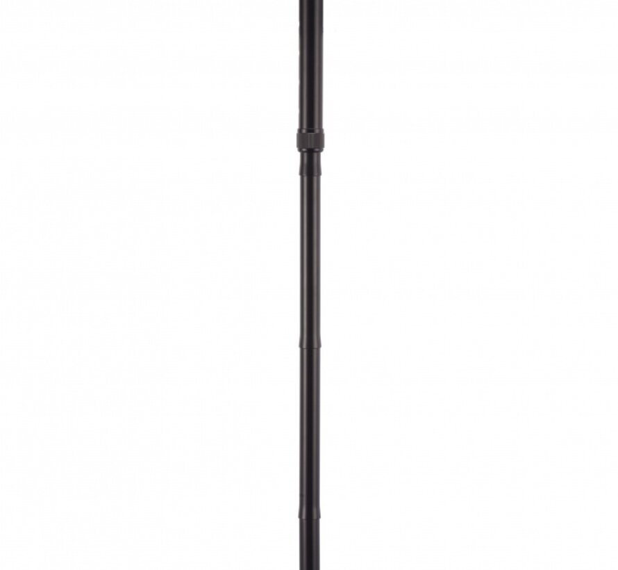 Opvouwbare wandelstok - zwart