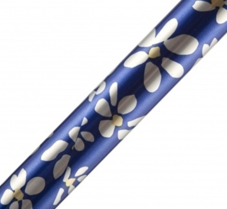 Opvouwbare wandelstok - gebloemd