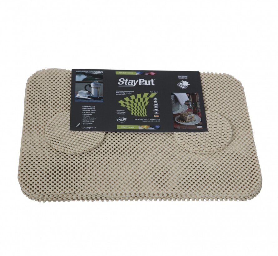 Anti-slip placemat en onderzetter