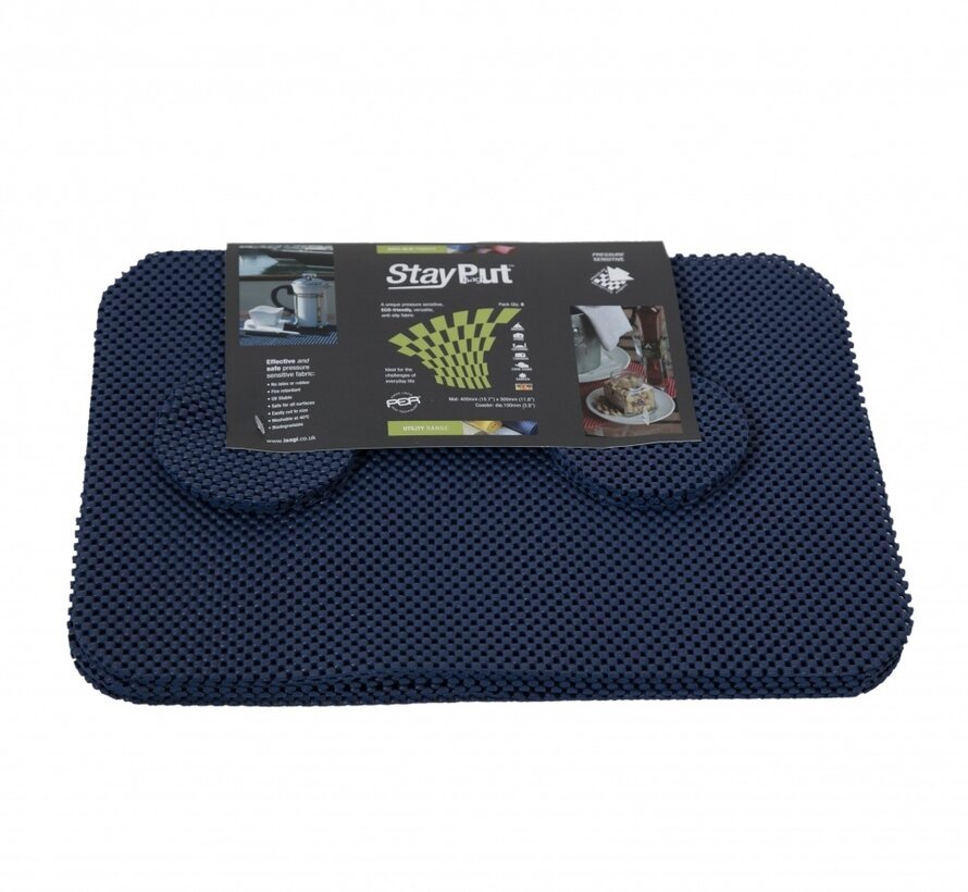 Anti-slip placemat en onderzetter