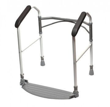 Opvouwbare toiletsteun