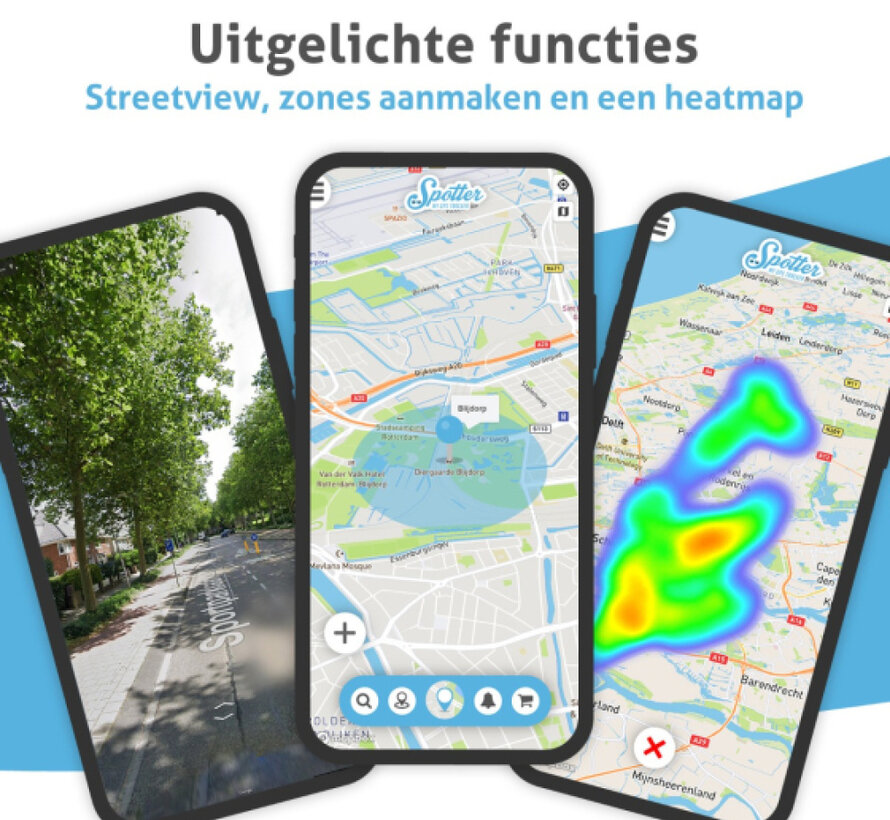Spotter X10 GPS tracker met SOS knop
