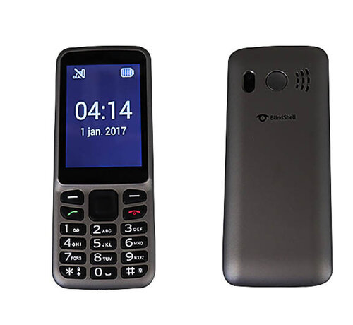 Sprekende GSM : Blindshell Classic Lite Gsm Grijs