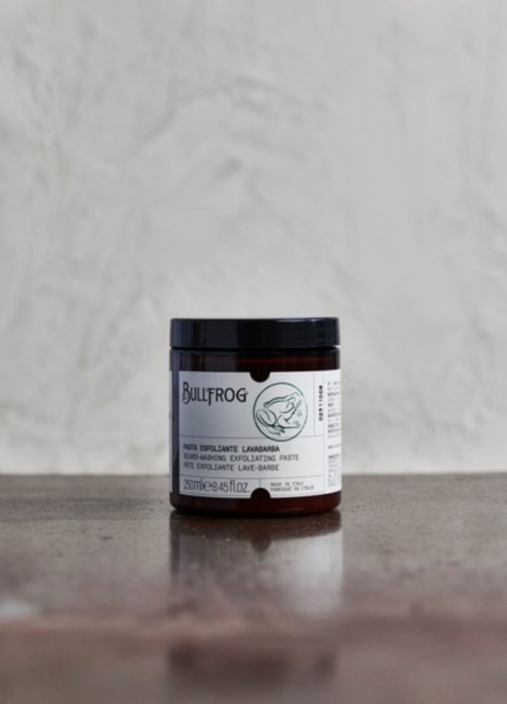 Bullfrog Beard-Washing Exfoliating Paste 250 ml - Barber Brands Europe