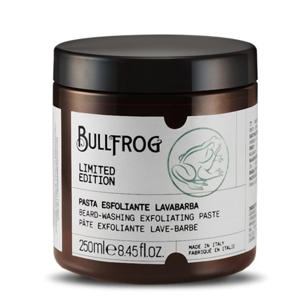 Bullfrog Beard-Washing Exfoliating Paste 250 ml - Barber Brands Europe
