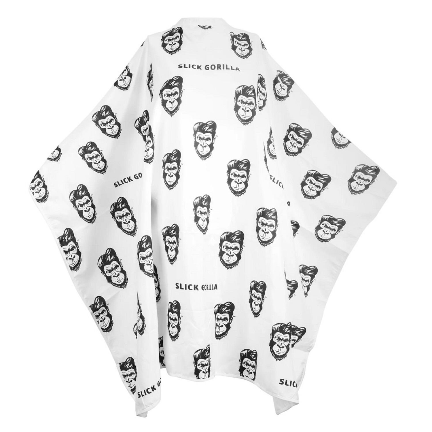 Slick Gorilla Barber Cape - White - Barber Brands Europe