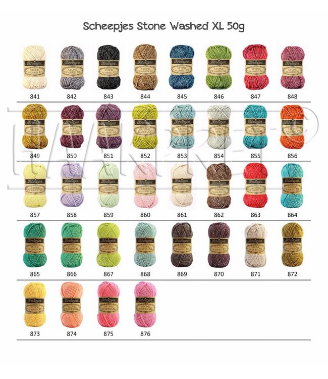Scheepjes Stone Washed XL - 848 - Corundum Ruby