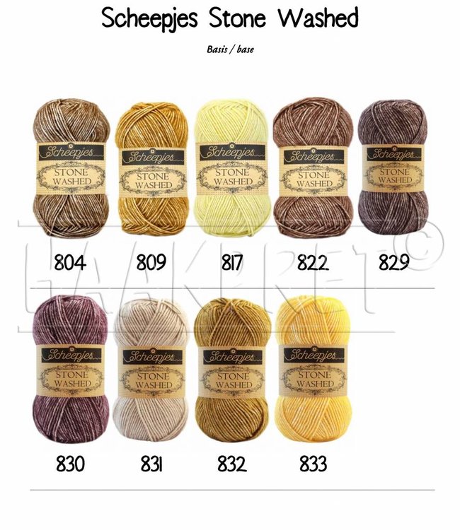 Scheepjes Stone Washed - 819 - New Jade