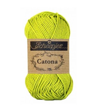 Scheepjes Catona 50g - 245 - Green Yellow