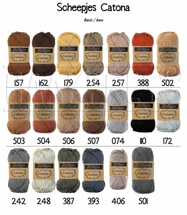 Scheepjes Catona 50g - 396 - Rose Wine