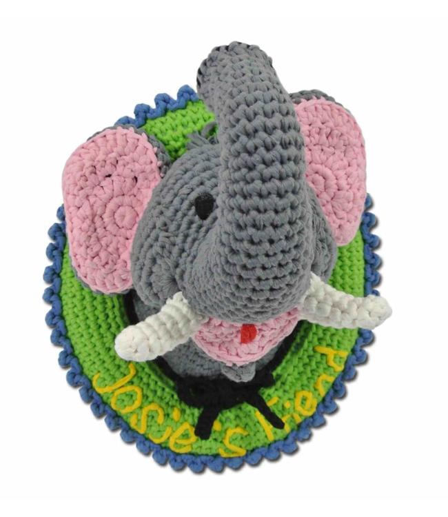 Haakpret 10 Wandplaketten mit Tieren häkeln - Anja Toonen