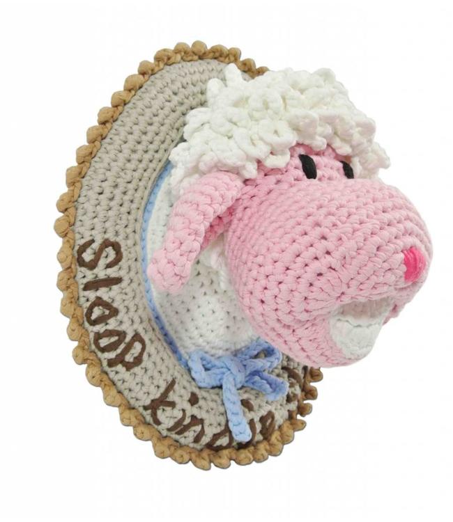 Haakpret 10 Wandplaketten mit Tieren häkeln - Anja Toonen