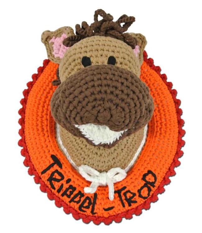 Haakpret 10 Wandplaketten mit Tieren häkeln - Anja Toonen