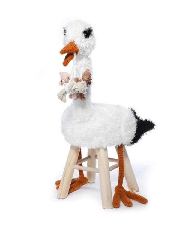 Haakpret Animal Stool crochet part 2 - Anja Toonen